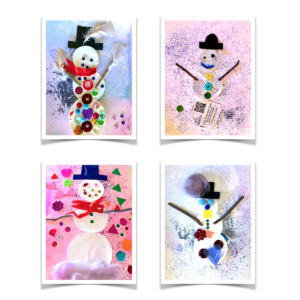 Collage Snowmen